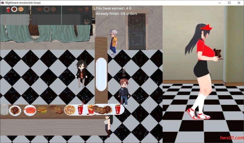 梦魇侵蚀 (NTR 循环)[Nightmare Erosion (NTR Loop)]v0.1.4 官方中文版 动态RPG游戏  3.5G