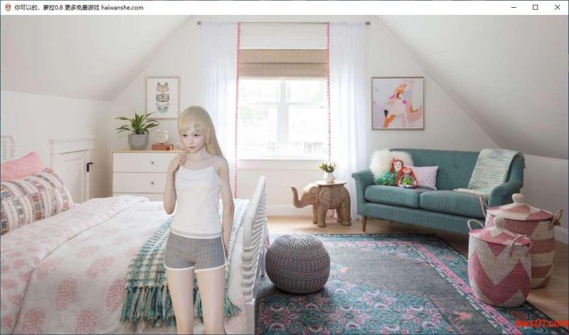 你可以的！萝拉( You Can Do It Lola) v0.8VIP 汉化版 PC+安卓 沙盒SLG游戏 1G