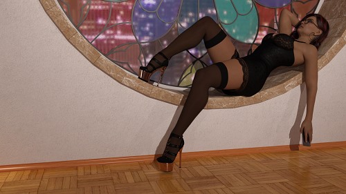 我的女神（My Goddess）v0.05 AI汉化版 PC+安卓 欧美SLG游戏 1.5G-嗨玩社