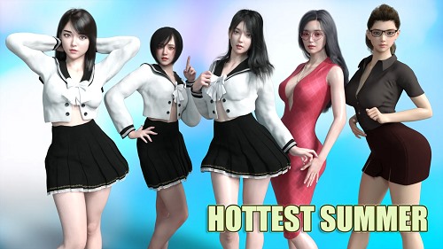 最热的夏天(Hottest Summer)v1.0.1 P1 AI汉化版 PC+安卓 亚洲SLG游戏 2.1G-嗨玩社
