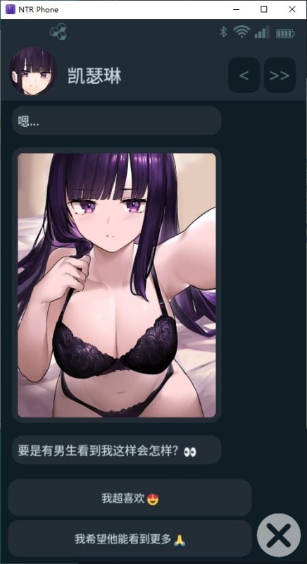 NTR手机[NTR PHONE] V0.33.2 官方中文版 PC+安卓 亚洲SLG游戏 0.3G