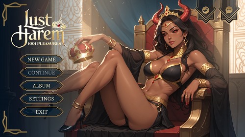 极乐后宫：1001 欢愉 [LUST HAREM: 1001 Pleasures] 官方中文版 亚洲风SLG游戏 1.30G-嗨玩社