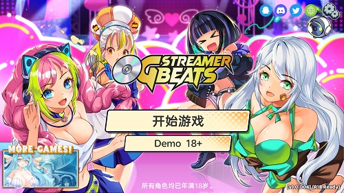 OG 主播计划：节奏出道！（OG Streamer Beats）V1.0.004 STEAM官方中文版+存档 休闲ACT游戏 2.0G-嗨玩社