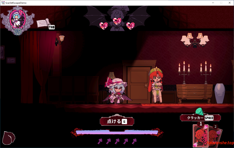 绯红逃亡 スカーレットエスケープ V2 Demo 官方中文版 日系ACT 0.74G