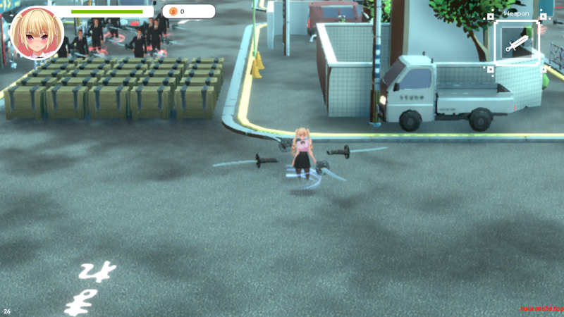 现代最强女忍 被失去理智的大叔袭击的故事 官方中文版 日式ARPG 2.10G