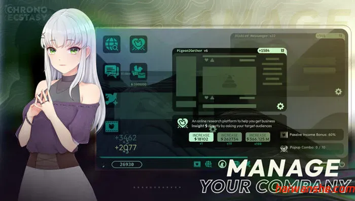 时间狂喜(Chrono Ecstasy) V20241126 机翻汉化版 PC+安卓 模拟SLG游戏1G