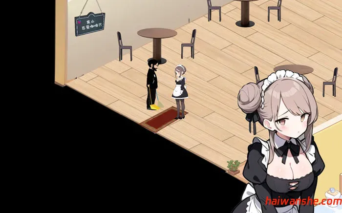 黑山恋爱咖啡厅 v3.4 STEAM官方中文版 模拟SLG游戏 1.1G
