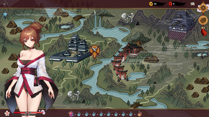 半妖忍少女 STEAM官方中文语音版 幻想卡牌策略游戏 3.8G